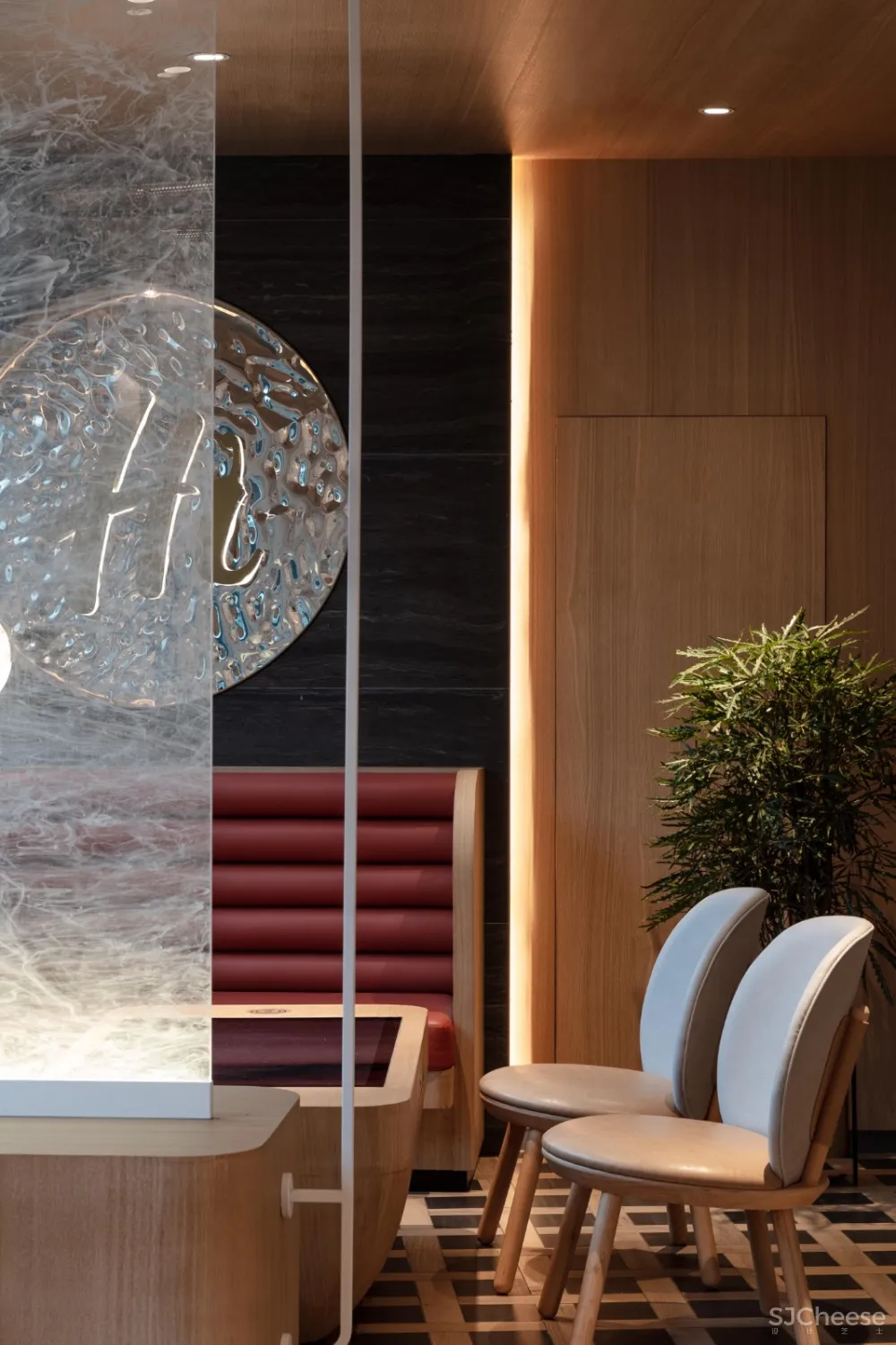 海底捞下午茶打浦路店 / 采一片云,连接自然与空间