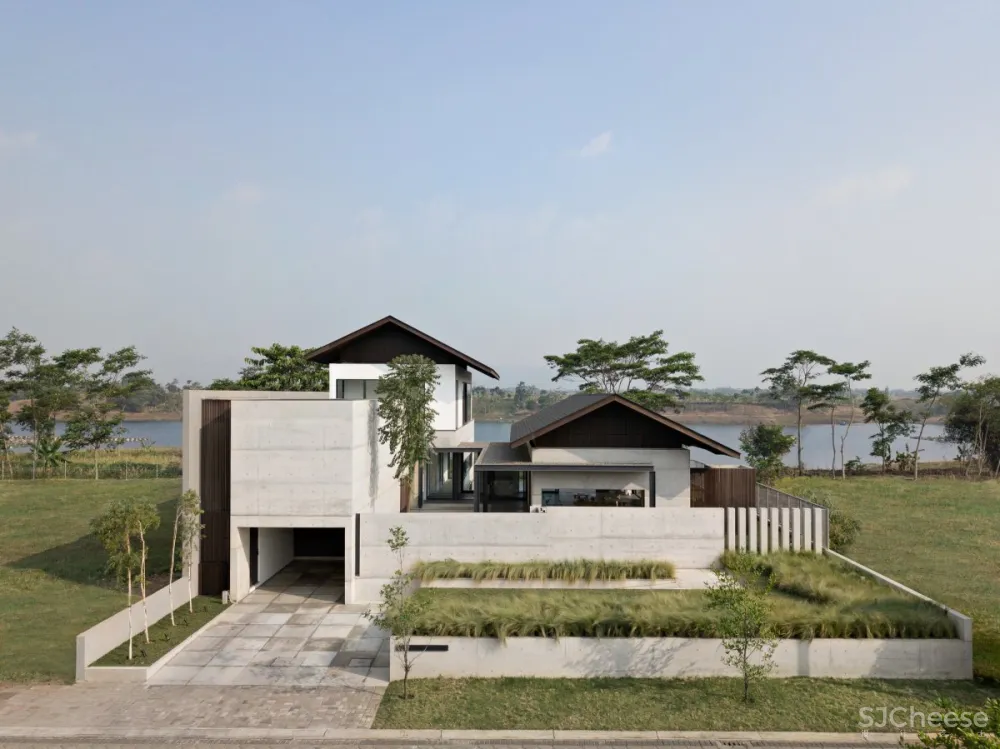 Pranala Associates | Iyashi House , 现代混凝土景观别墅
