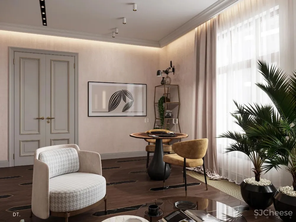 小户型,也能打造出大宅格调