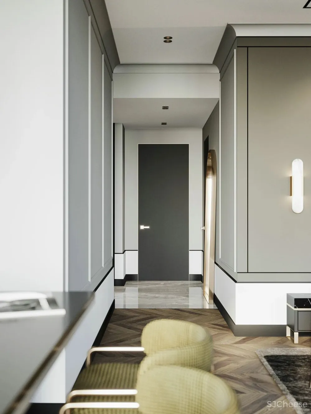 140㎡精致轻奢美宅，品味小资生活的浪漫情调！