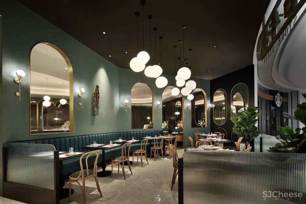 原石品牌餐厅设计【艺鼎新作·原石牛扒】 一场舌尖上的欧式户外花园之旅