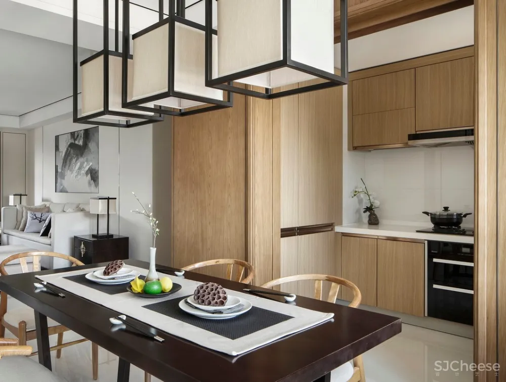 【太谷设计】郑州·永威西溪花园样板房—新中式