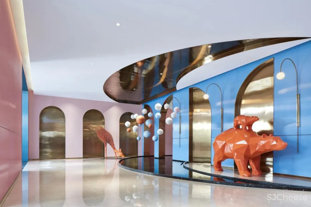 UMA伍玛设计 X 上海几朵设计 中梁金科.启宸售楼处:预见未来,灵魂造梦!