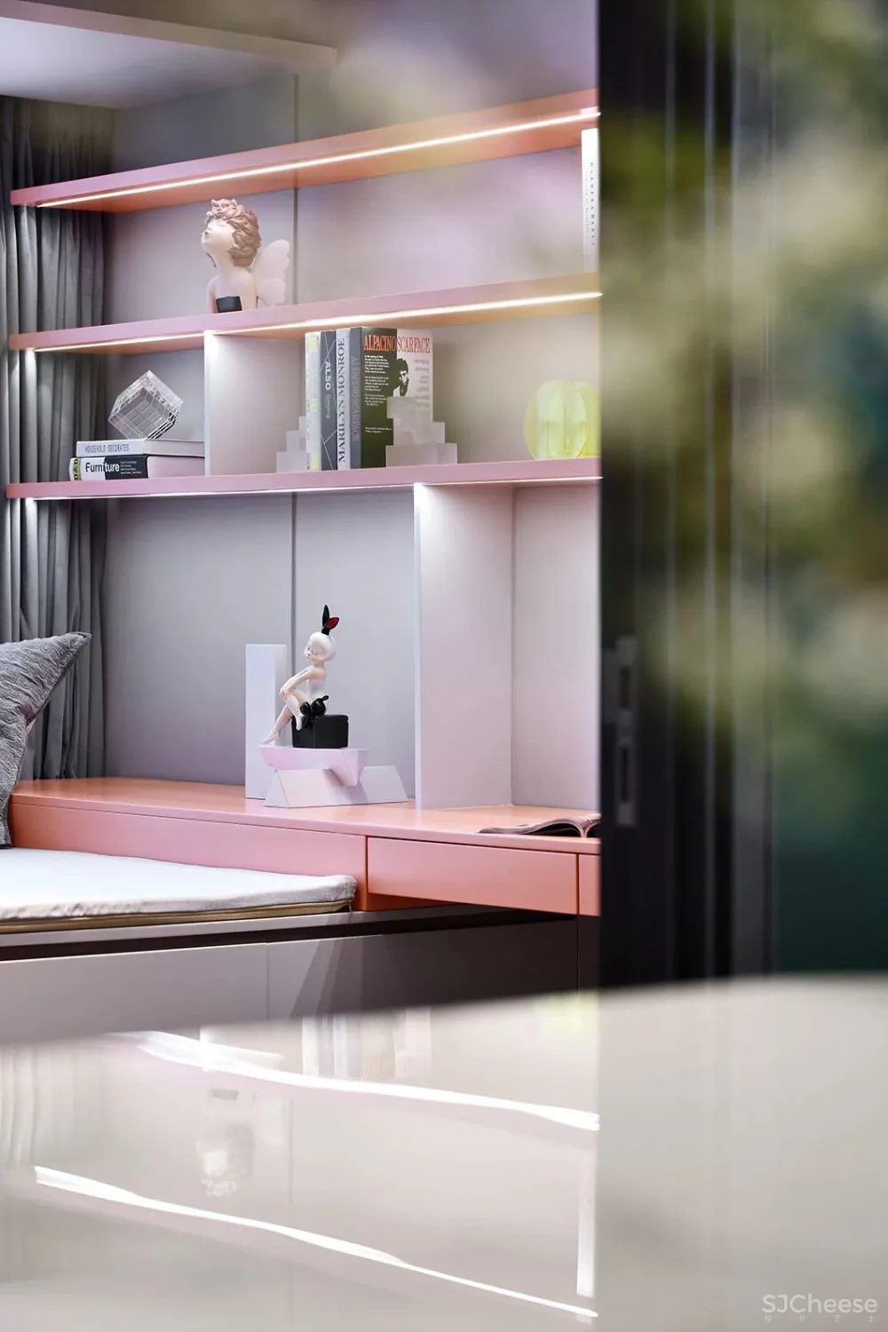 这样的撞色搭配,太美了!