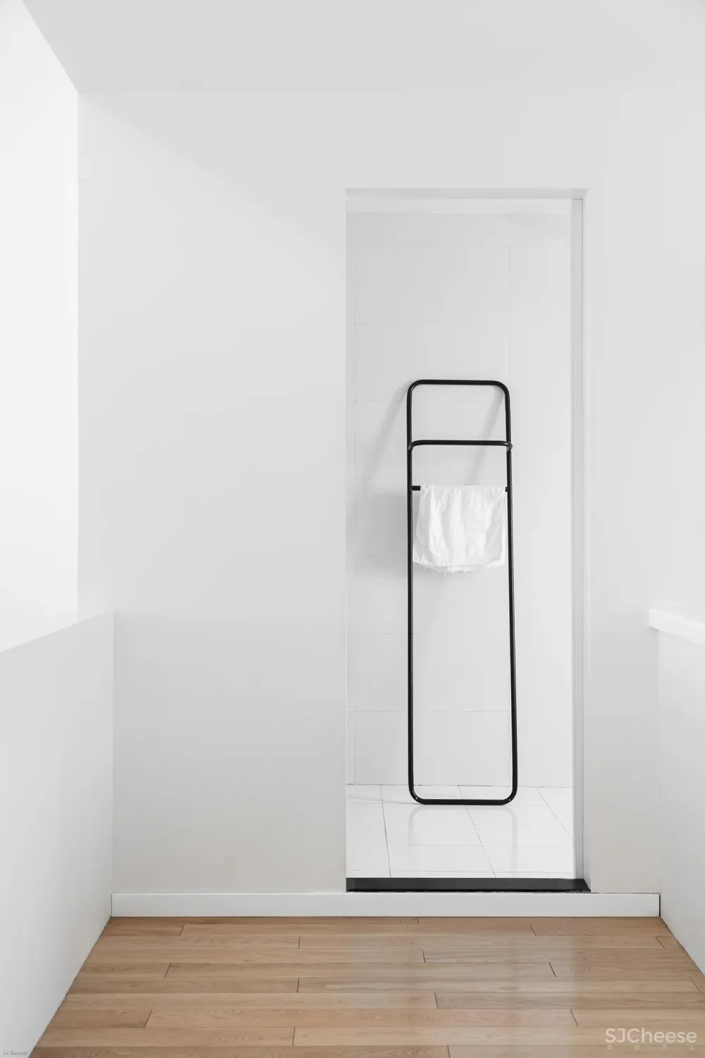 半空间,白色纯粹的家 yan design studio