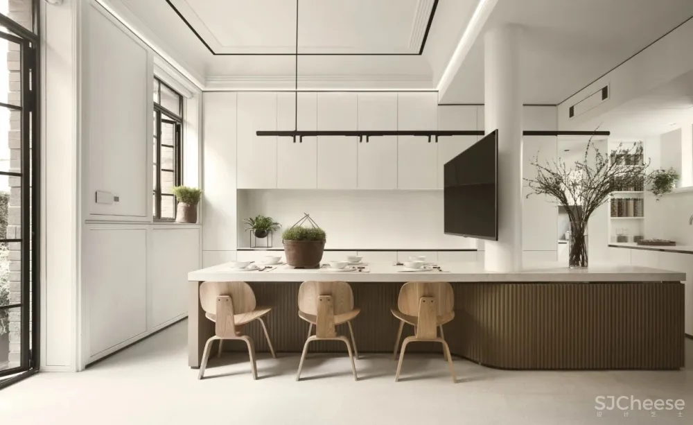 孙建亚作品上海40年代联排老洋房修缮，展现时光雕刻的家