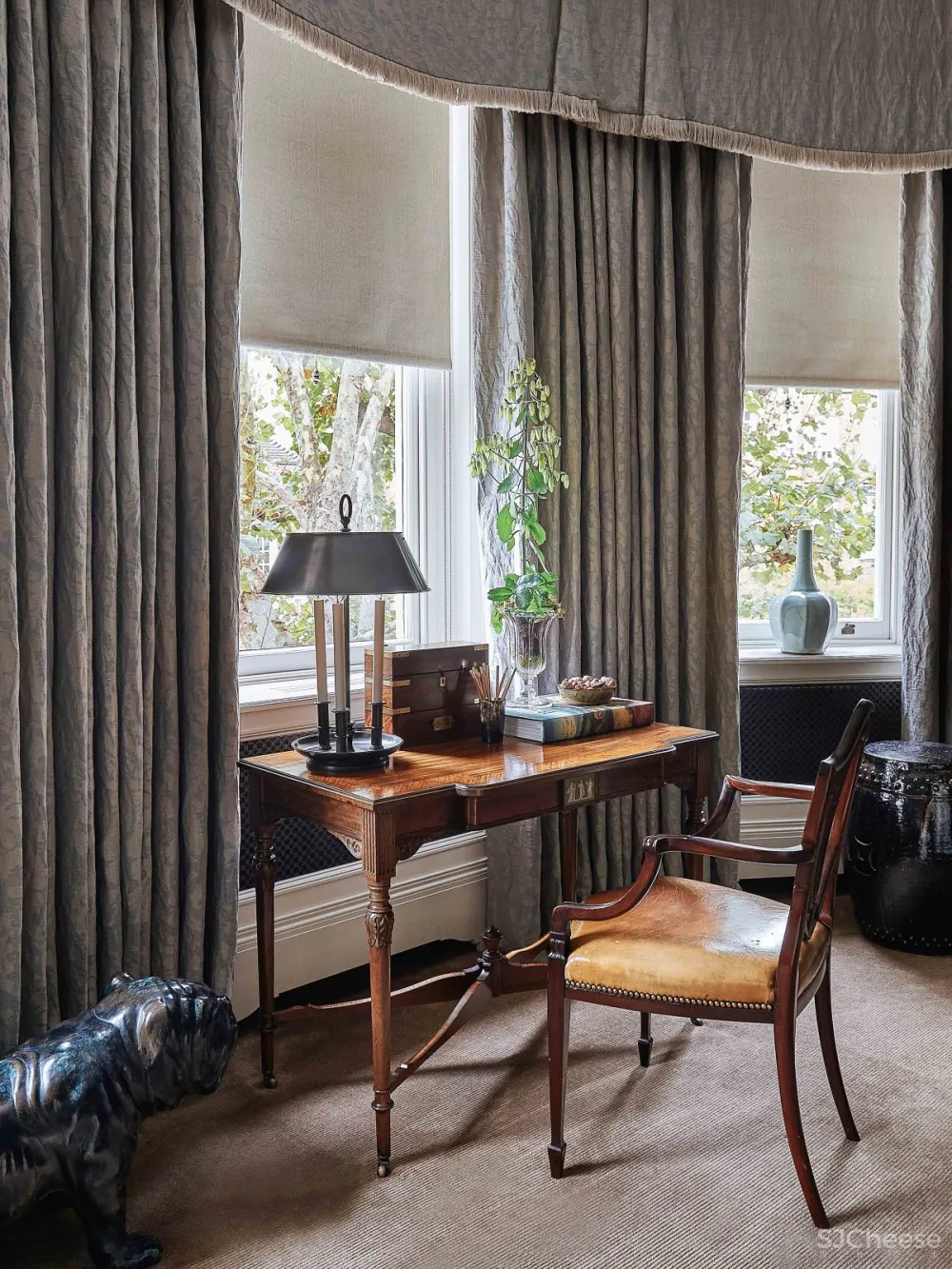 Hubert Zandberg | Knightsbridge , 优雅丰富的温馨住宅