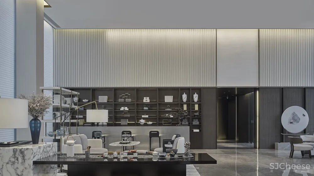 运河之上,与自然共生的现代云庄 ——运河云庄生活体验馆 GFD杭州广飞室内设计事务所