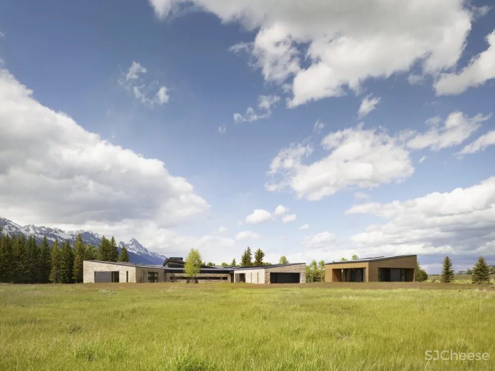 CLB Architects | Lefty Ranch House , 现代舒适的自然景观住宅