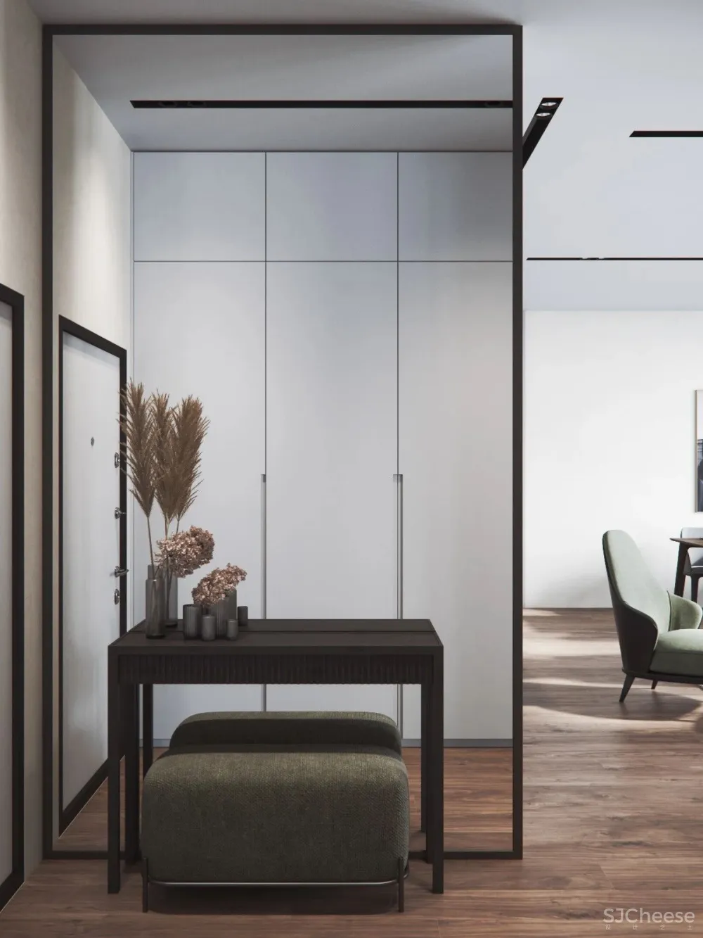 93㎡自然温馨的家庭公寓,一家四口的恬逸日常!