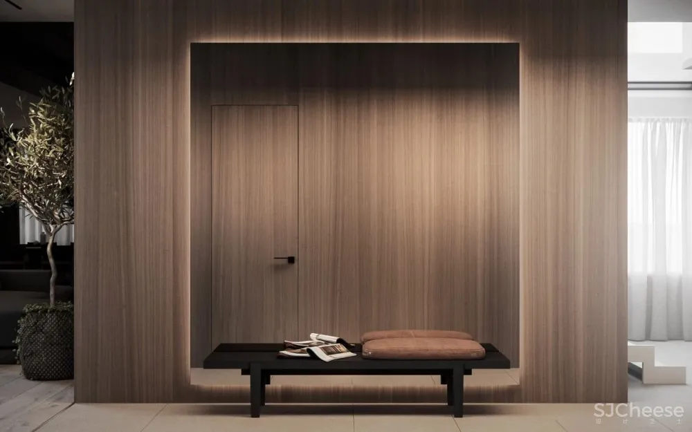 自然简约的两层公寓，一家四口的温馨日常！