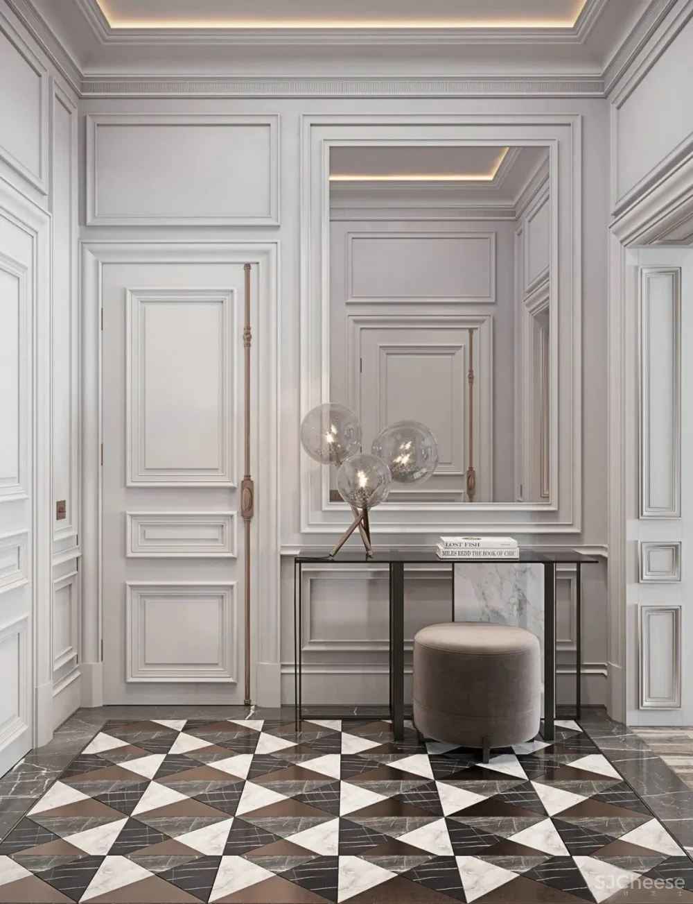 石膏线这样玩,竟然美上天!