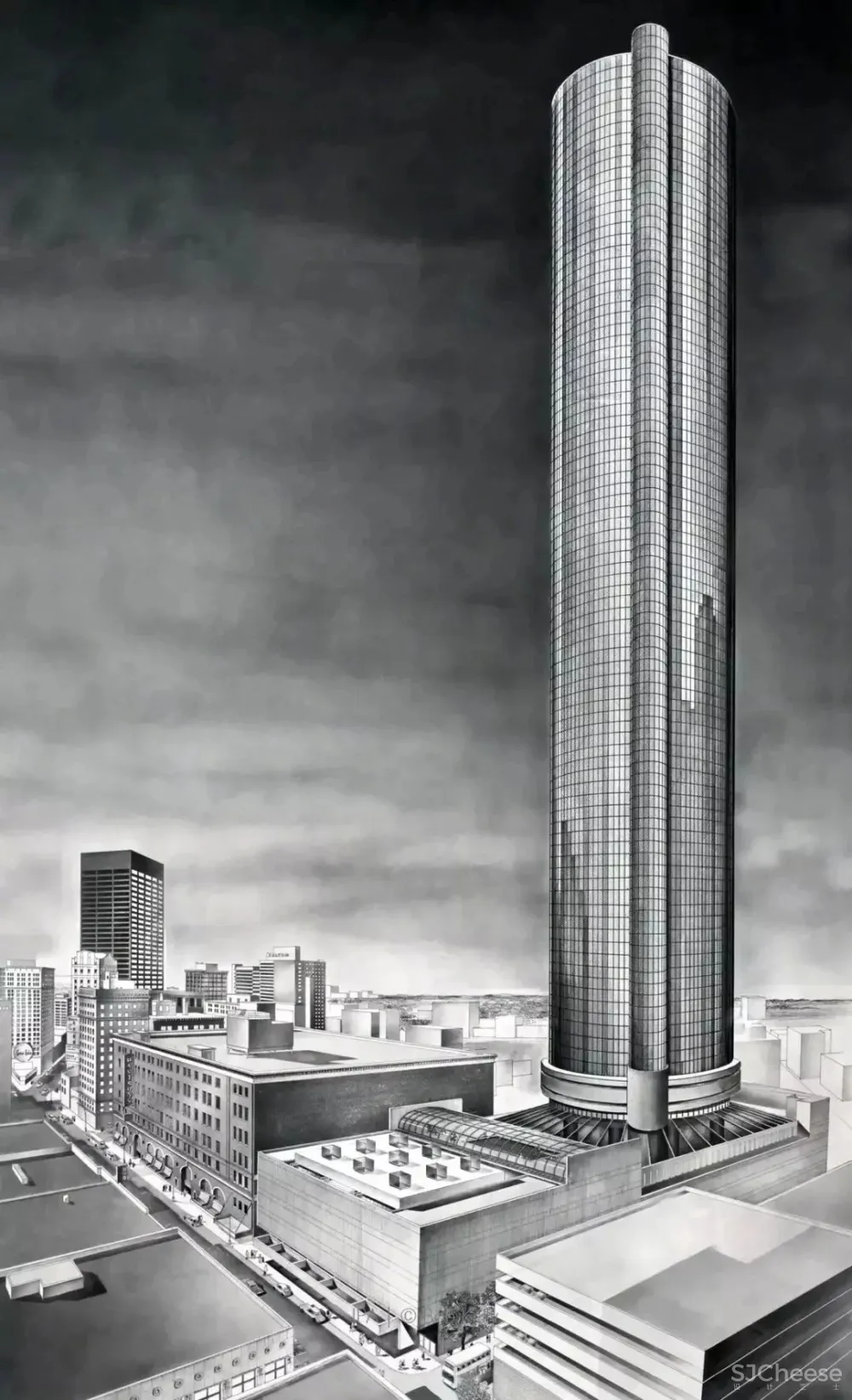 纪念最美“中庭”建筑师-约翰∙波特曼 John Portman