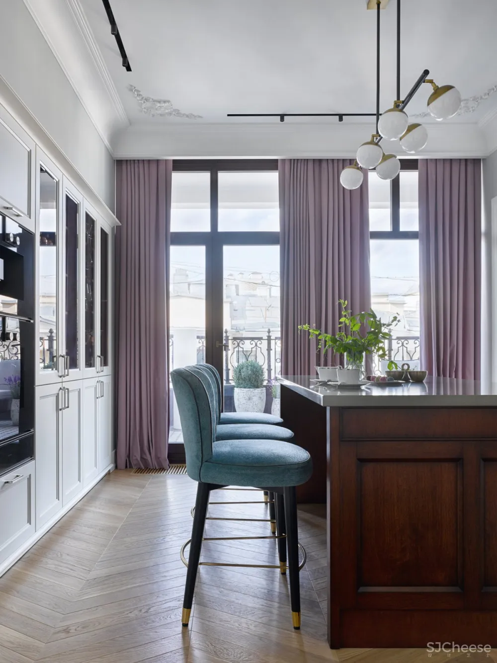 Marion Studio | Moscow Apartment , 轻奢时尚的华丽住宅