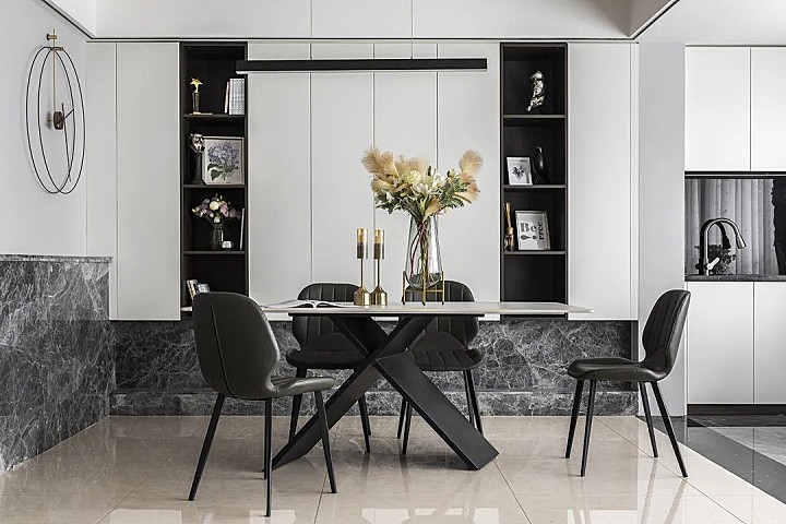 130㎡精装房改造，简约纯净的空间，才是生活的模样 初晨设计