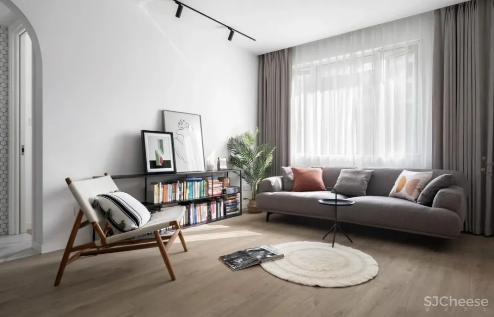 别人家90㎡两室像个小宫殿,和印象中的北欧风不一样!