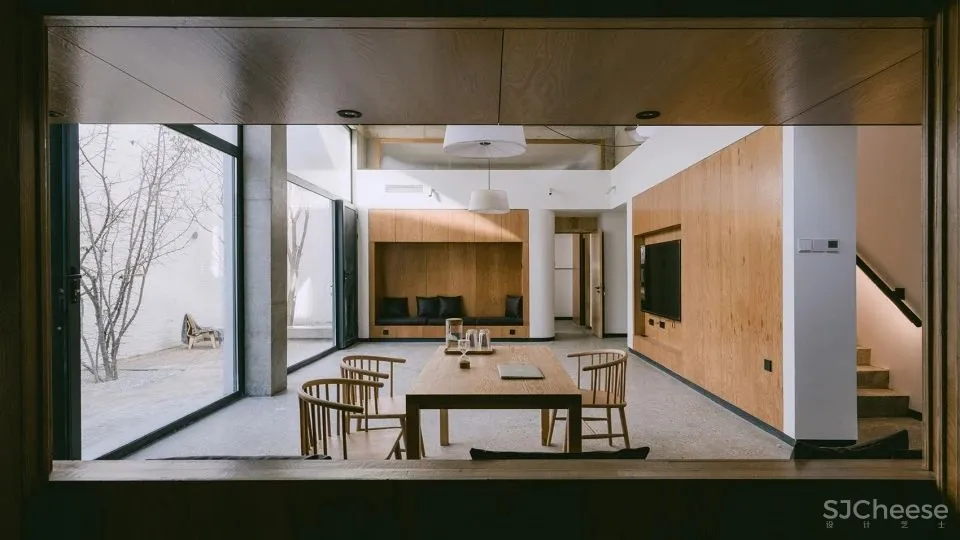 新作 联排住宅的创意改造 缝中之家,北京 察社办公室