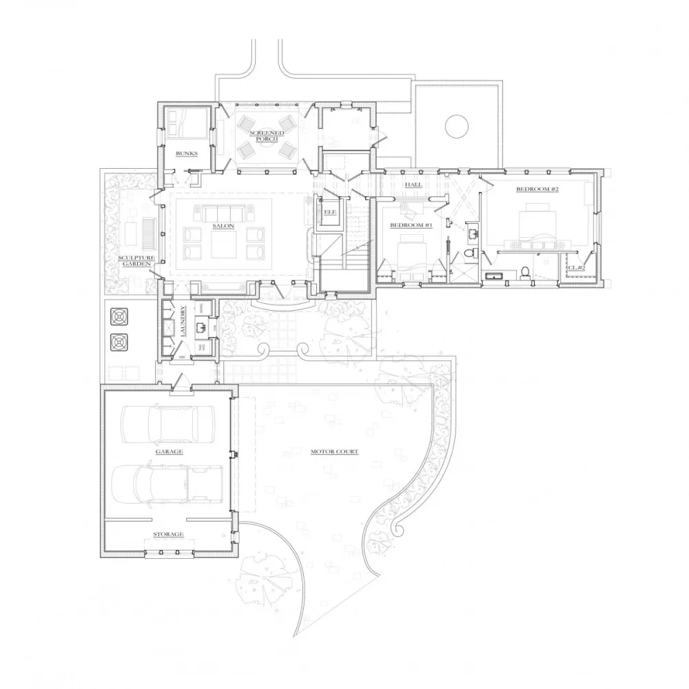 Jeffrey Dungan | Harrison Residence , 现代轻奢的简约住宅