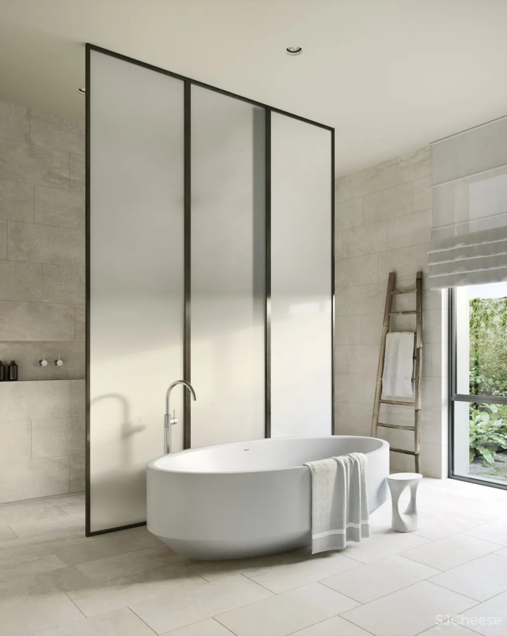 Jolson Architecture | Huntingtower Road , 自然主义的极简别墅