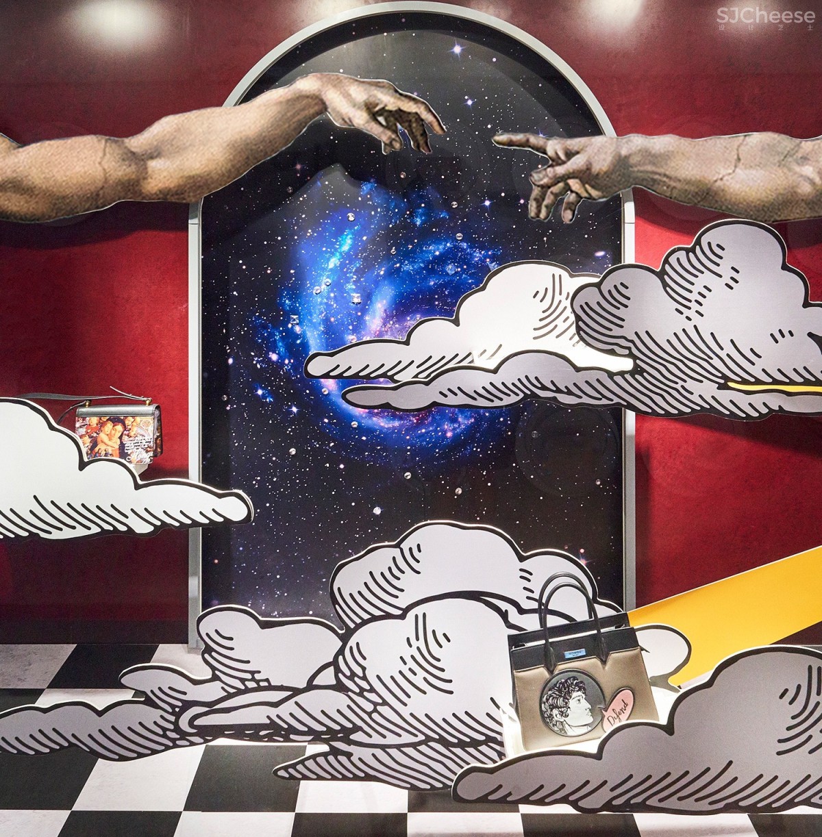 文艺复兴 - 红谷HONGU 橱窗设计