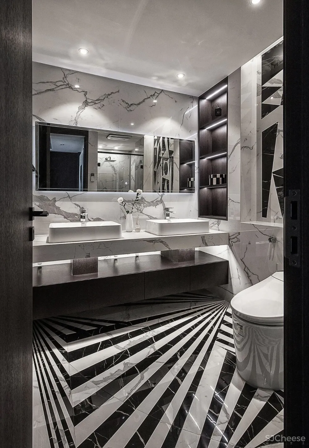 228㎡ 现代风简约住宅,舒适随性让生活回归本质