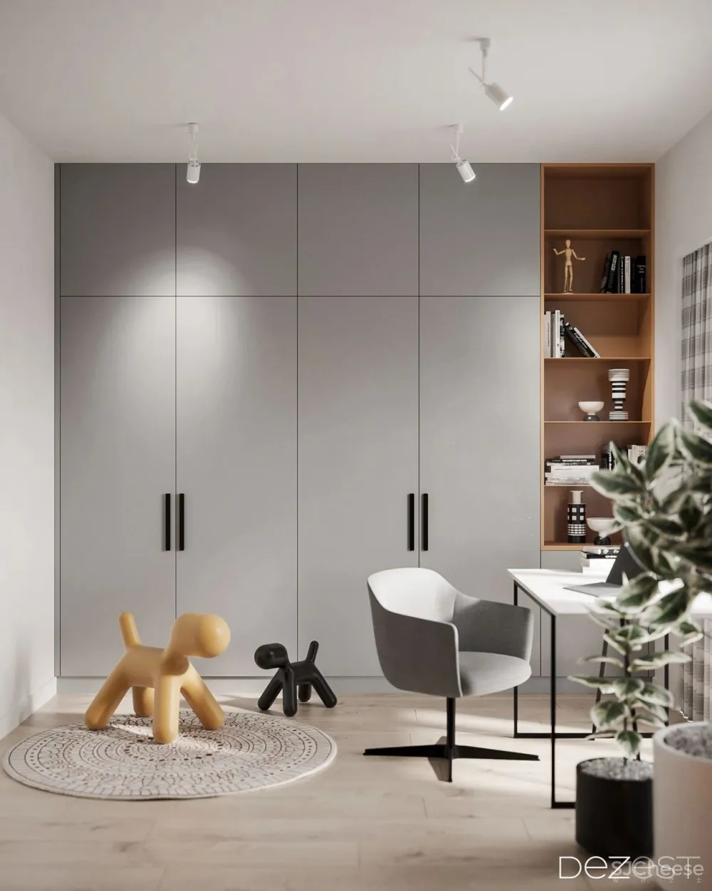 170㎡大都市住宅，大理石 胡桃木，绝对的美学！