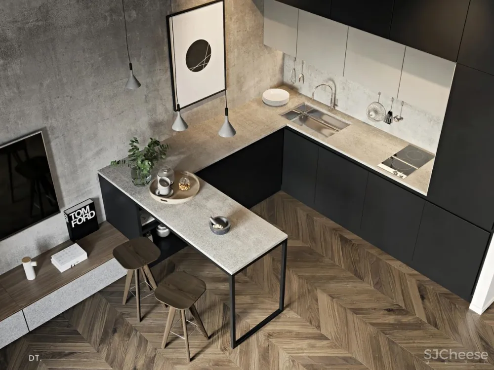 小户型,也能打造出大宅格调