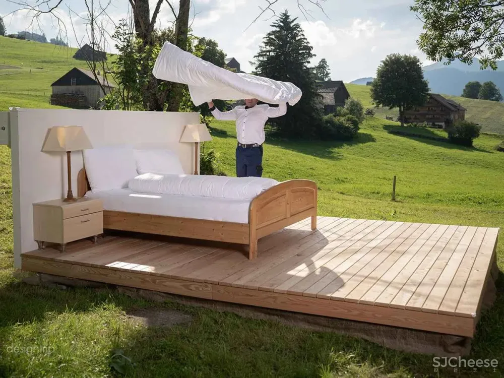 这个酒店,没有门、没有墙、没有天花板、没有厕所……