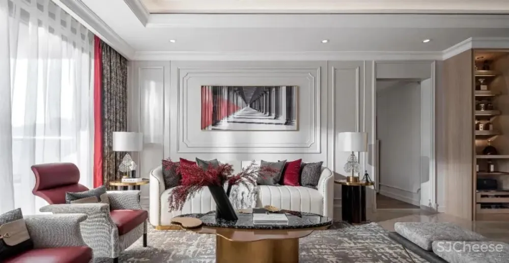 冷元宝新作 惊艳中国红,时尚新古典