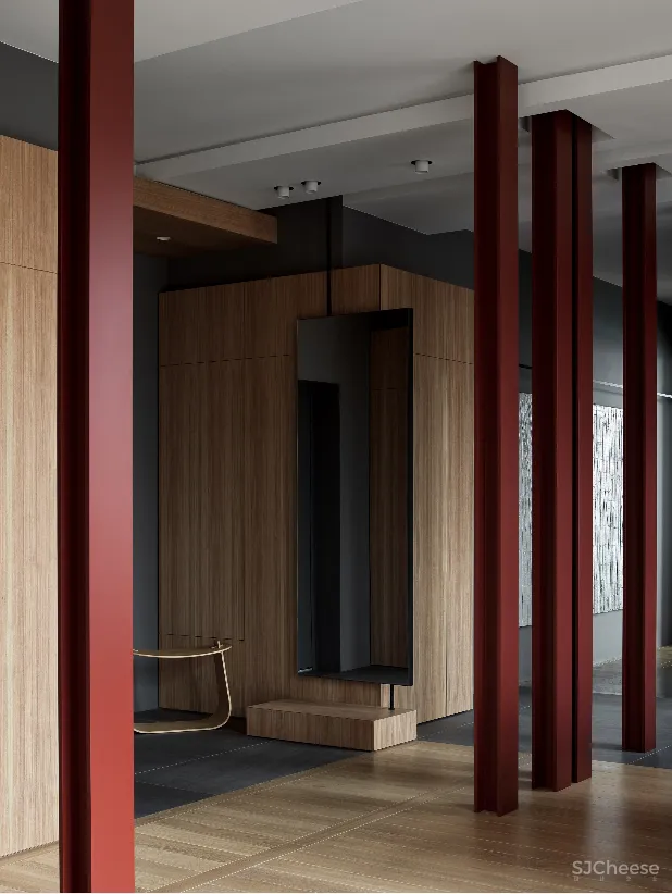 独居女性的126平米让时髦与智能打造“暗黑系”的温暖空间