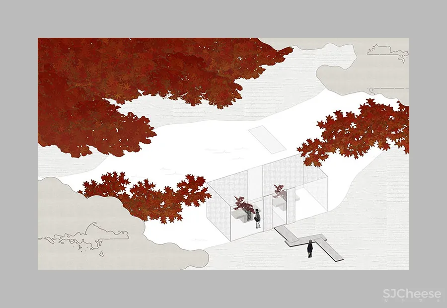 Gwenael Nicolas | Sen Hakone度假村 , 日式“虚拟酒店”的构想