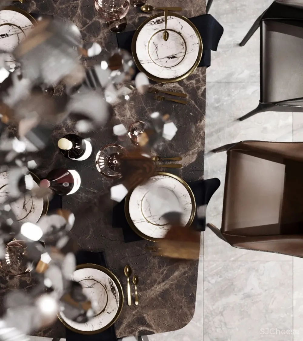 165㎡前卫复古风住宅,刚柔并济,优雅出新高度!