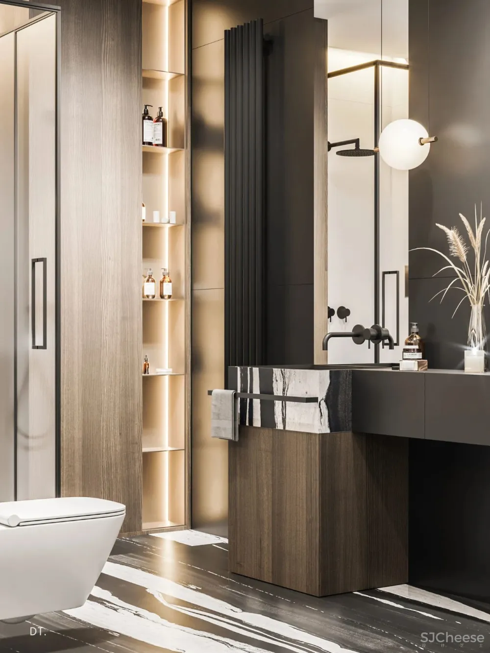 绿色 轻奢,写意悠然清新空间