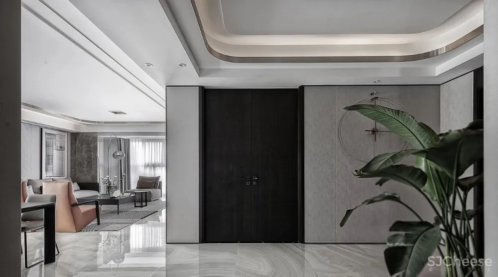 228㎡ 现代风简约住宅,舒适随性让生活回归本质