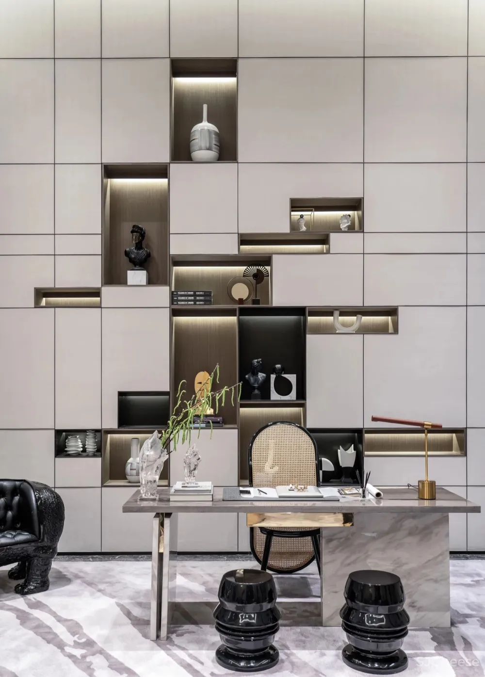 华帛设计 东方复兴文化与现代设计,定义居住空间新格调