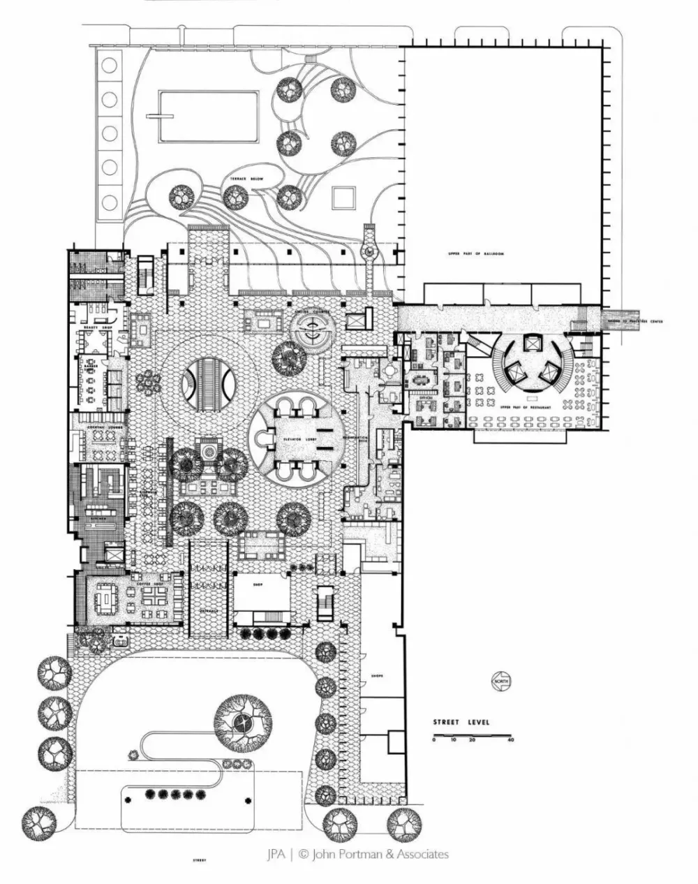 纪念最美“中庭”建筑师-约翰∙波特曼 John Portman