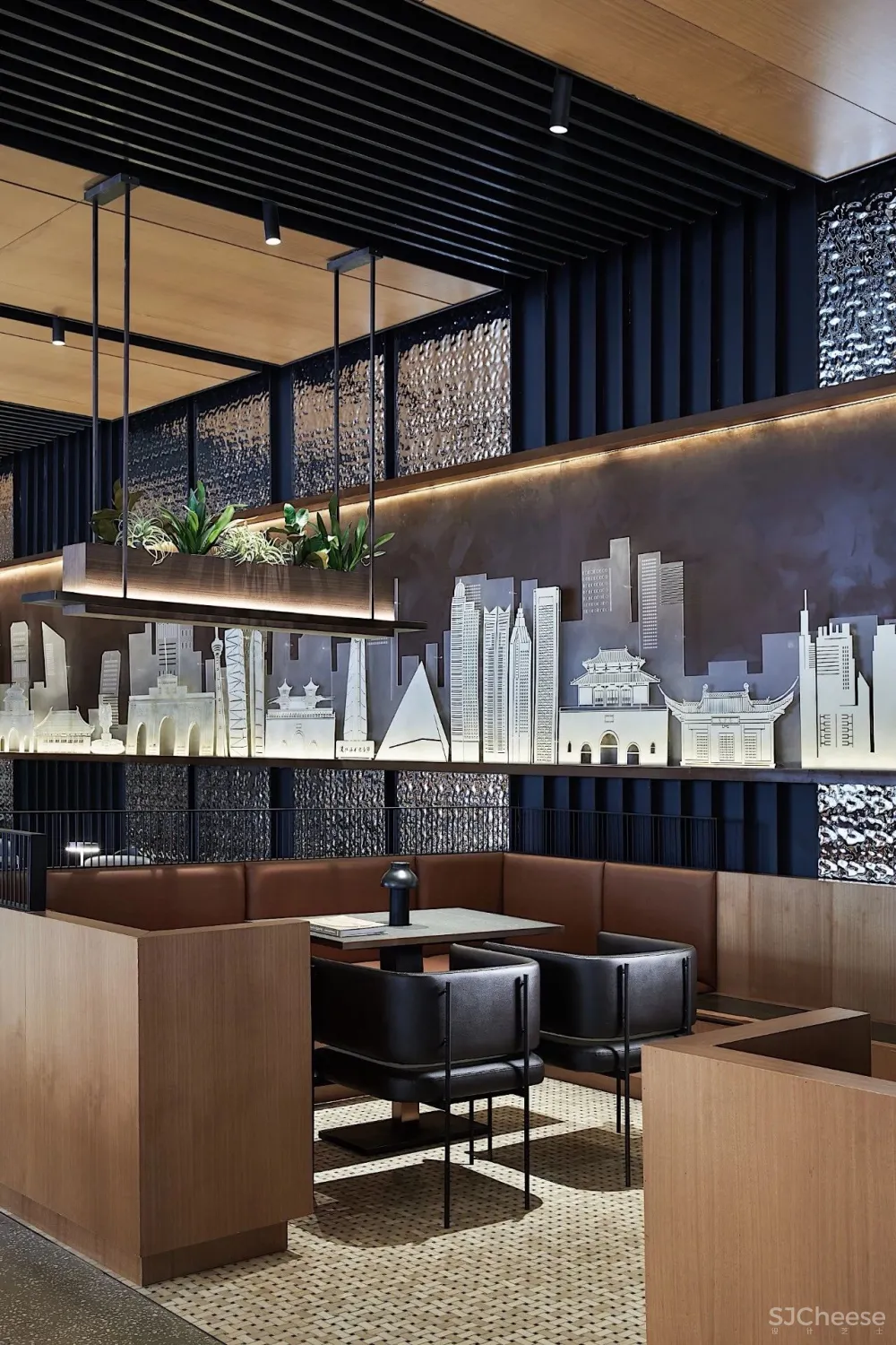 南京万科未来城售楼处 效果图和实景照片