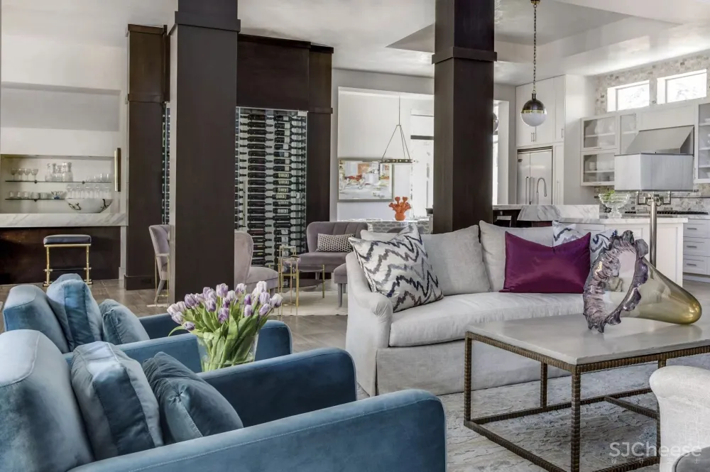 高级灰 蓝色，打造优雅的高贵感