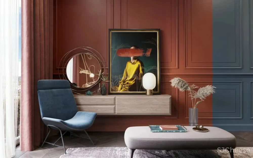 玩转色彩的前卫住宅,散发不可抗拒的魅力!