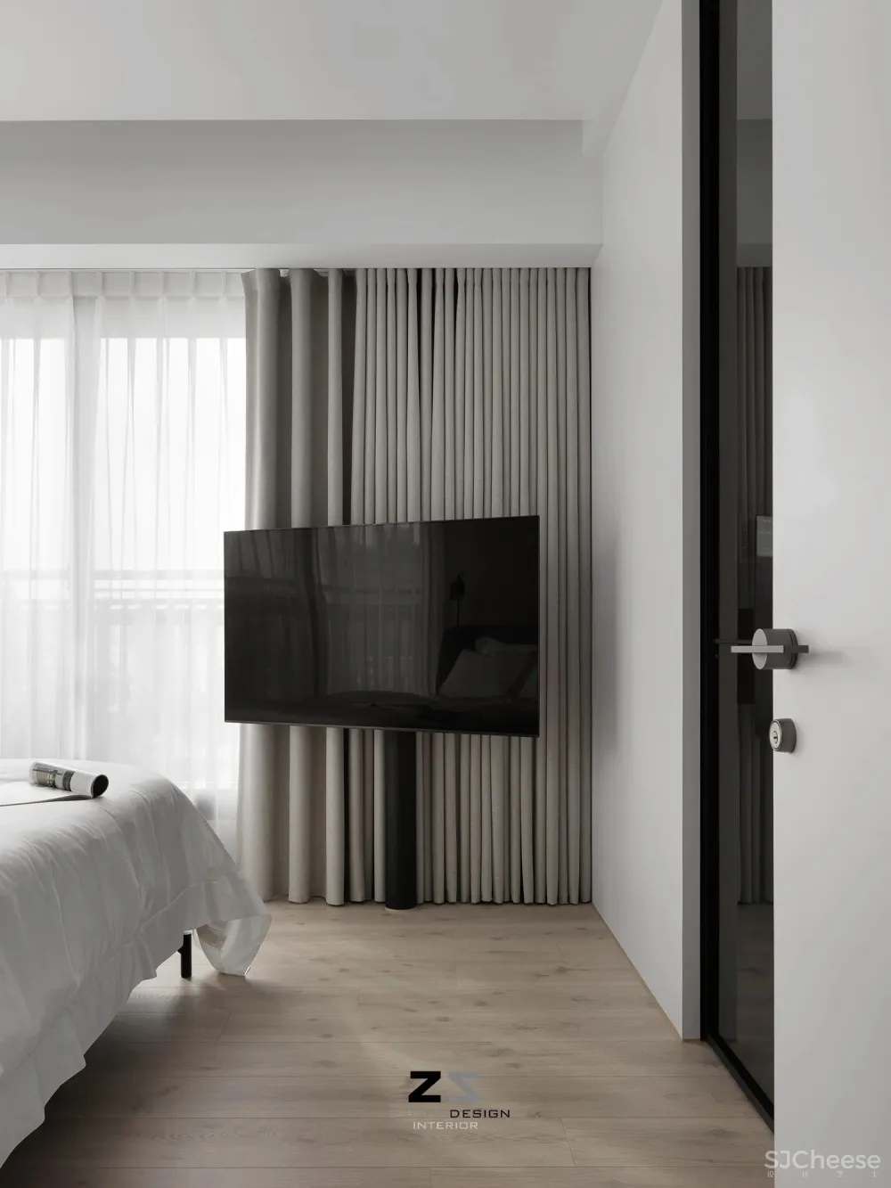 极简白 原木,舒适生活家