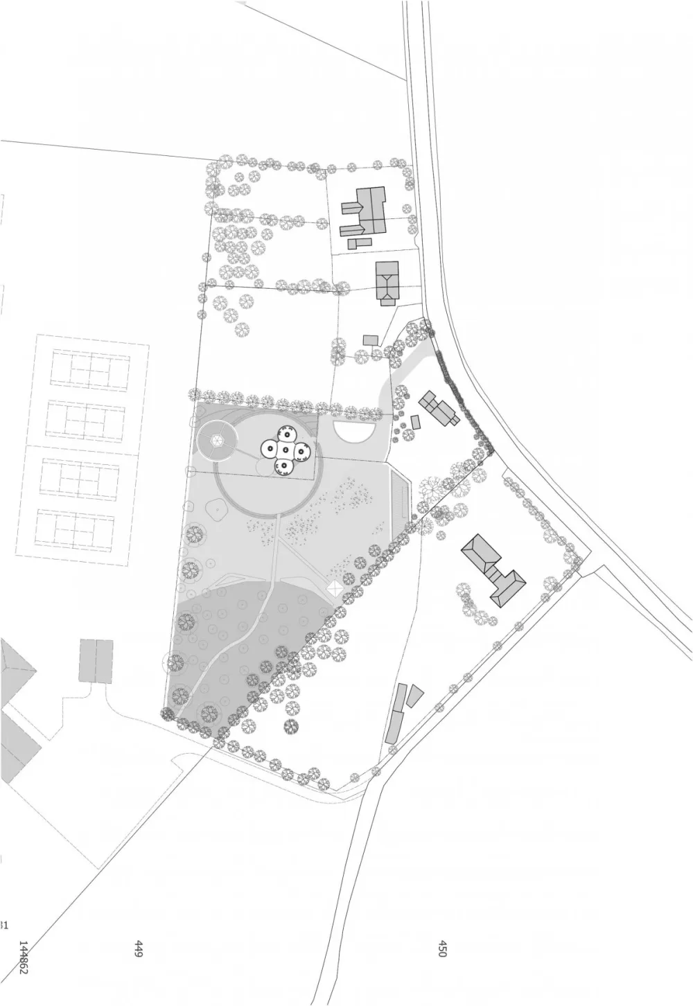 ACME staircase | Bumpers Oast House , 啤酒窑式住宅的现代诠释