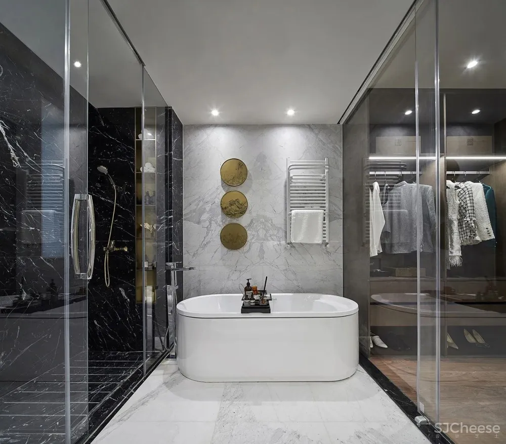 史南桥 189㎡现代都市样板间,非凡气质的至臻格调!