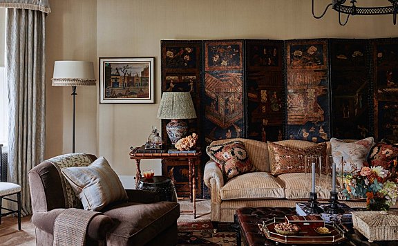 Hubert Zandberg | Knightsbridge , 优雅丰富的温馨住宅