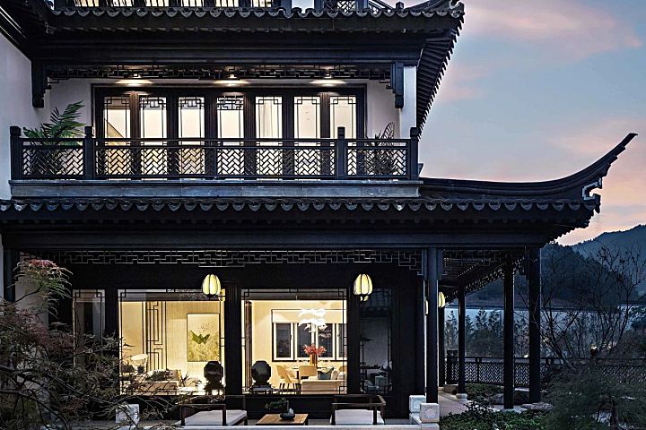 杭州绿城 · 雲栖桃花源 质感空间的诗意定格