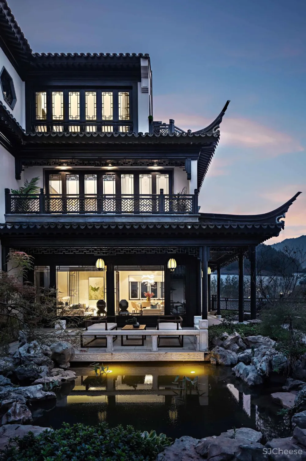 杭州绿城 · 雲栖桃花源 质感空间的诗意定格