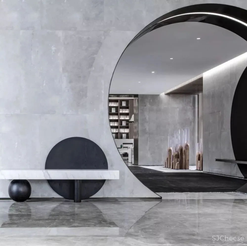 高级灰 新中式,融创广深春风岭南图书馆:以阅读的日常,镌刻一座精神地标