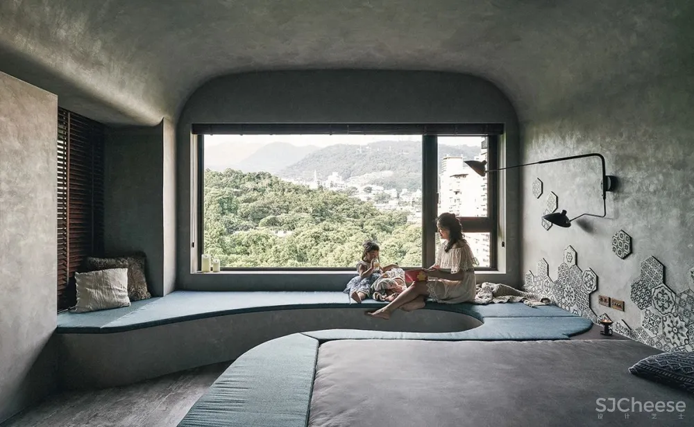 餐厅秒变大沙发,132㎡ 使用空间多一倍