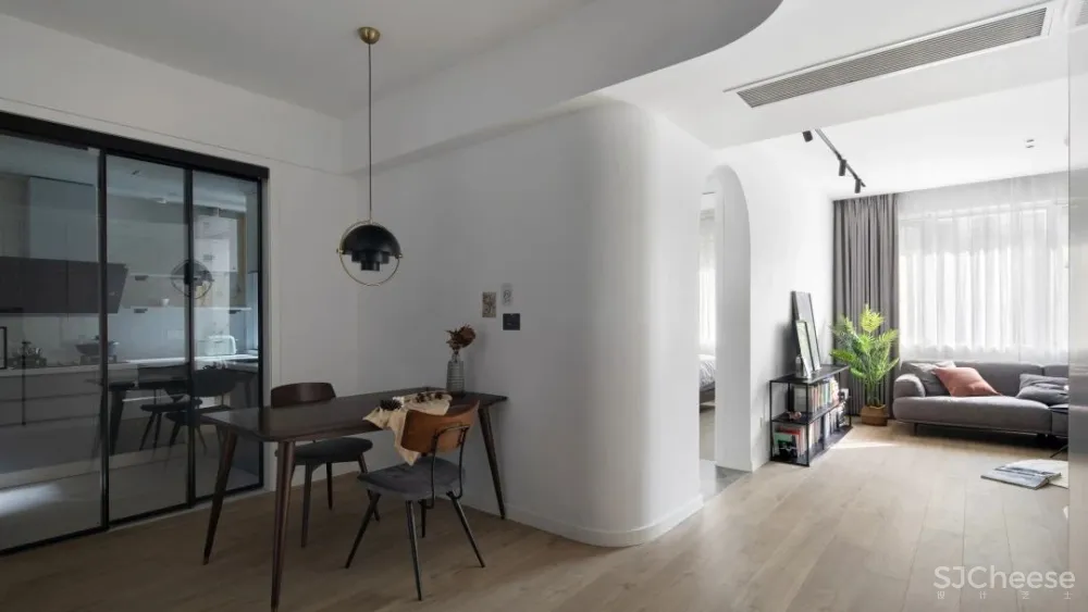 别人家90㎡两室像个小宫殿,和印象中的北欧风不一样!