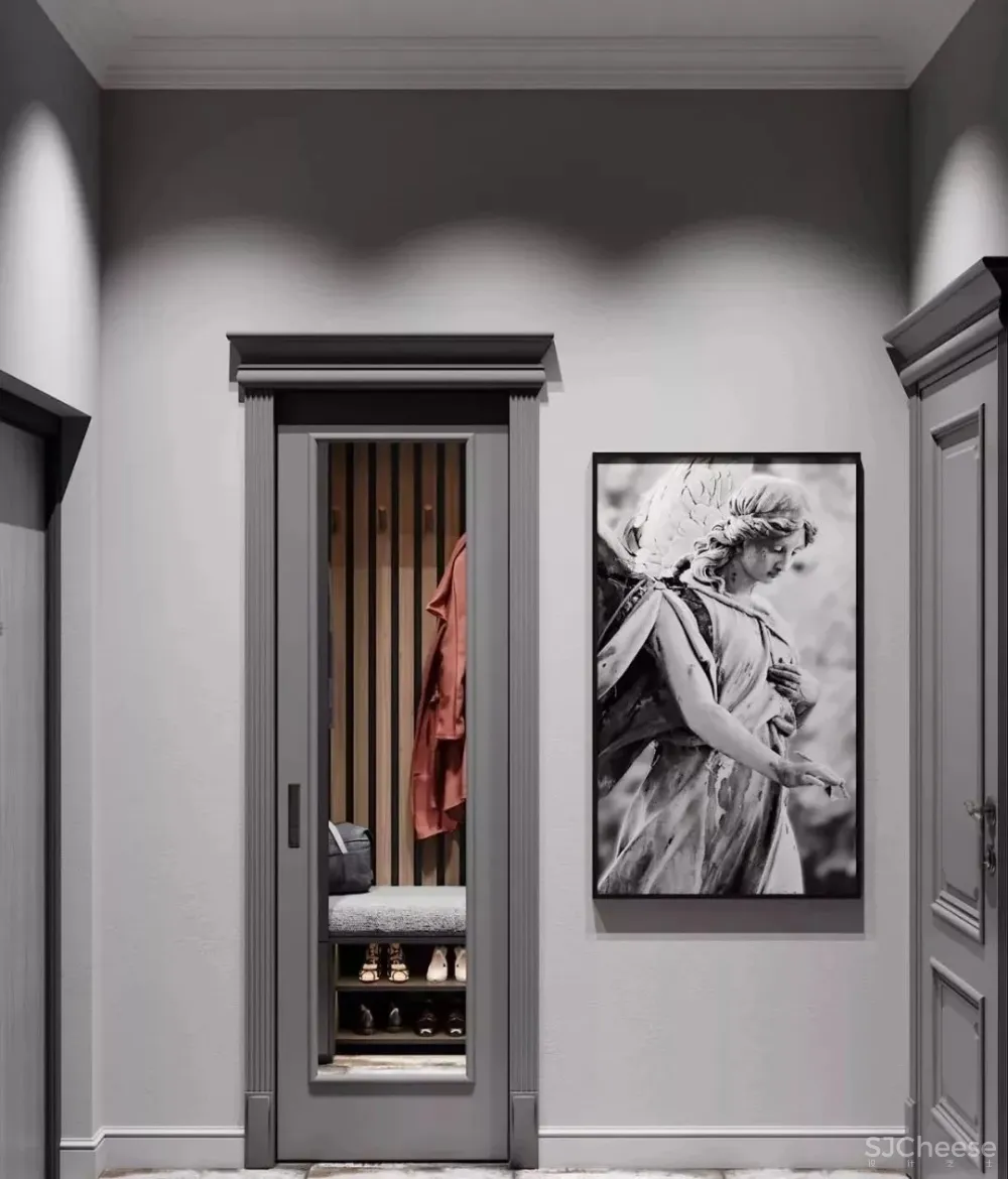 110㎡知性优雅住宅,令人无法抗拒的时髦蓝色!