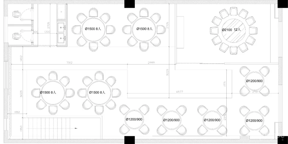 原味源私房菜室内设计改造项目